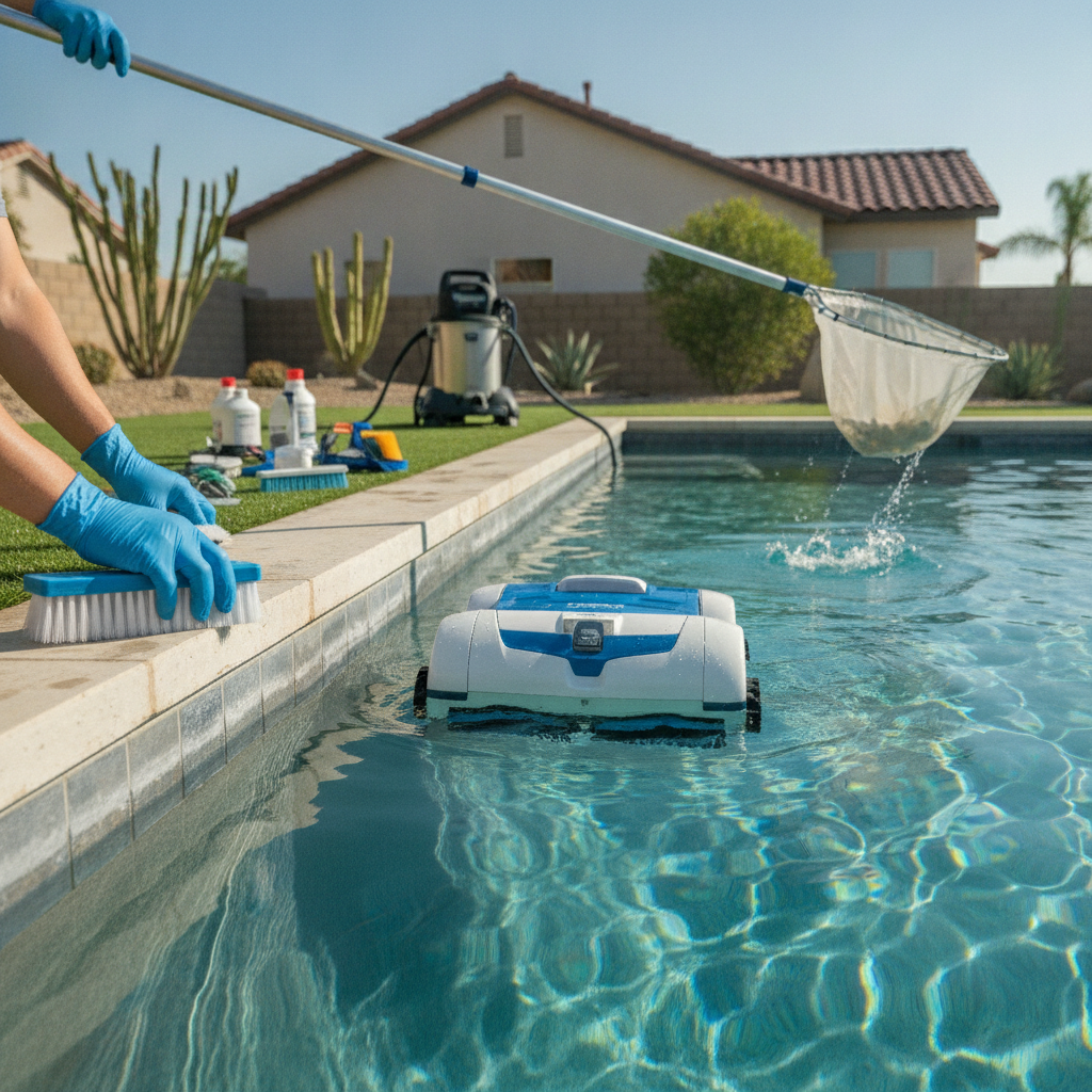 Pool Cleaning & Maintenance in Fontana